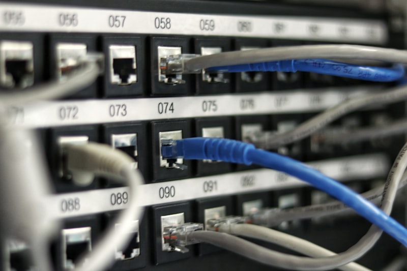 WiFi router and wireless network connection